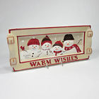 11ww1014 St Nicholas Square Warm Wishes Ceramic Cookie Platter 400919587102