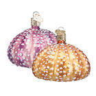 7293434 12254 Old World Christmas Sea Urchins Gold And Pink 729343122544