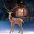 1234 Led Holdiay Decors 6 Ft Christmas Elk 200 Twinkling Lights Outdoor Holiday Lawn Yard Decor New