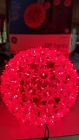 13407 Ge Light Super Sphere Red New In Box Holiday Christmas