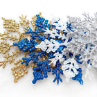 145147qzago5930 Unbranded Christmas Snowflake Decoration Hoilday Golden Tree Home 191388669115