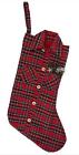 148463 Midwest Cbk Red Plaid Mans Shirt Shaped Christmas 738449078358