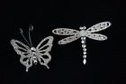 15010017 8z Unbranded Pack Of Platinum Sparkle Gem Ornament