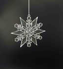15010092z Unbranded Acrylic Snowflake Christmas Hanging Ornament Decor