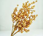 15010364z Unbranded Pack Of Glitter Sparkle Gold Holiday Christmas 665760000822