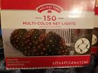150netgw Branded Bulb Christmas Lights Net Yard Decor Green Wire