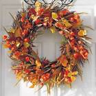 151975 Autumn Lantern Wreath Foliage Collection Best Indoor Outdoor Seasonal Fanache 4781544324086