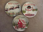 1568687 Park Set Christmas Holiday Dishes Snowman Gingerbread Reindeer