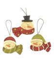 158-51628 Blossom Bucket Snowmen With 809678516284