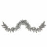16153542 Allstate Prelit Silver Tinsel Artificial Christmas Garland Clear 009312903160