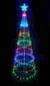 16190199 Northlight Lb International 9 Feet Multi-color Led Light Show Cone Chri 762152214949