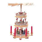 16730 Alexander Taron Christmas Pyramid 821692005001