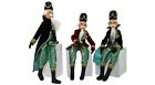 18-583606 Katherine S Collection Katherines Nutcracker Lanky Leg Dolls 19.5 Set Of 3