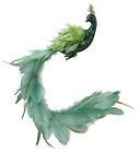 18-584202 Katherines Collection Pirouette Green Long Tail Bird Clip 883280297779