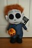 191245266594 Gemmy Halloween Michael Myers Jack Lantern Plush Stand