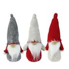 191296006712 Northlight Seasonal Plush Beige Gray Red Mini Gnome