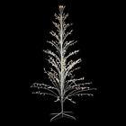 191296010344 Northlight Seasonal White Lighted Christmas Cascade Twig Tree