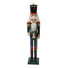 191296072427 Northlight Seasonal Green And Blue Glittered Wooden Christmas