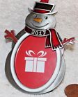 191518458213 Studio Decor New Snowman Picture Frame Christmas Ornament