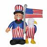 Freduncsam101-l 192487343142 Fraser Hill Farm Tall Uncle Sam With Bald