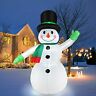 193621714842 Thanger Christmas Inflatables Snowman Outdoor Yard Decorations