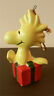 1972 United Feature Vintage Peanuts Woodstock Ceramic Christmas Ornament Sitting On