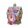 20029 Old World Christmas Cupcake Cottage Glass Ornament 729343200297