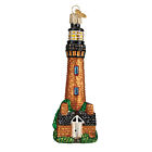 7293438 20051 Old World Christmas Currituck Beach Lighthouse Glass Holiday 729343200518