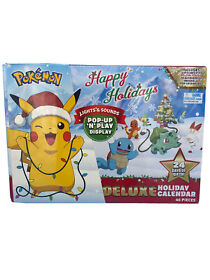 V-14237 2021 Pokemon Happy Holidays Deluxe Advent Calendar Christmas Pop-up N Play