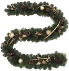 2173430hd Unbranded Unlit Golden Holiday Artificial Garland 0687293236912