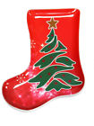 21738-tree Veil Entertainment Christmas Tree Stocking Shape Serving Platter 747565553717