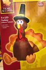220777 Home Accents Holiday Inflatable Pilgrim Turkey Got Airblown 191245207771