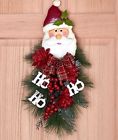 2270975 Afoyft Santa Holiday Door Swag Wall Art Christmas Patio Porch
