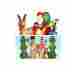 23043 Bzb Goods Christmas Inflatable Snowman 6 Foot Santa Reindeer Penguins Yard Decoration Xmas 615264223043