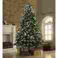 23432ef 234r M Mark Pre-lit Christmas Tree 9 Ft Bristle Fir Merry Holiday Artificial 1000 Led Light 766399380160