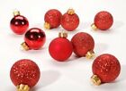 243891 Darice Red Mini Plastic Ball Ornaments 082676752735