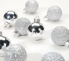 243892 Darice Silver Mini Plastic Ball Ornaments 082676752742