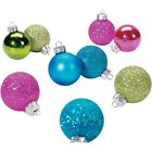 243895 Darice Shiny Satin Plastic Ball Ornaments 082676752780