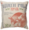 24514 Primitives By Kathy Holiday North Pole Throw Pillow 692757500669