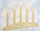 24612179 Sienna 5-light Christmas Candolier 762152274776