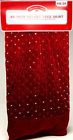2486177-1wm Holiday Time Quilted Velvet Tree Skirt Sequins Border 681884260393