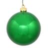 257554141974 Vickerman Shiny Green Uv Resistant Shatterproof Christmas Ball