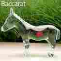2605763 Donkey Baccarat 600 Crystal Nativity 6 X7 Ass Burro Mule Creche Nib