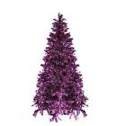26624823 Vickerman 7 Pre-lit Sparkling Purple