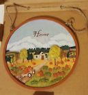 26722 Russ Berrie Harvest Homecoming Landscape Message Plaque 039915267222