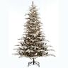 277-apg-75c7 Puleo International Flocked Aspen Fir Christmas Tree Clearance 804606632197