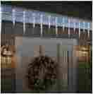 739754 285ct Ge 135 L Twinkling Led Random Sparkle Ice Crystal Icicle Winter Lights 0641361996849