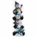 30373 Tree Company 60 Inch Stacking Snowmen Outdoor Indoor Multi Led Metallic Paint Holiday Xmas 745495830373