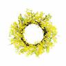 305-dw8297-24 Artificial Yellow Jasmine Wreath Green