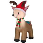 305026366 Home Accents Holiday Inflatable Reindeer Airblown Christmas Outdoor 0086786111611